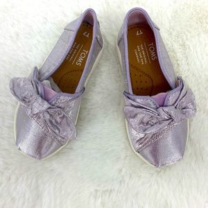 Lavender Bow Baby Toms